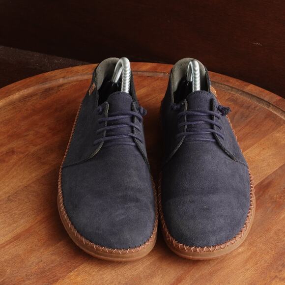 El Naturalista Shoes Unisex SZ SZ EU 41 M7.5 W10 Blue Suede Comfort Minimalist - Picture 2 of 16